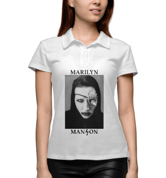 Женское Рубашка поло Marilyn Manson Antichrist