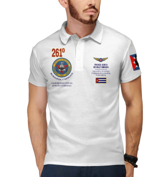 Мужское Рубашка поло ВВС Кубы (Че Гевара)