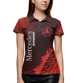 Женское Рубашка поло Mercedes | Sport