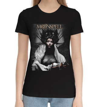 Женская Хлопковая футболка Moonspell