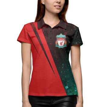 Женское Рубашка поло Liverpool / Ливерпуль