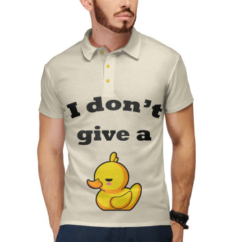 Мужское Рубашка поло Duck