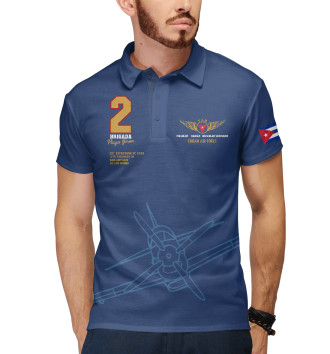 Мужское Рубашка поло FAR (Cuban Air Forces)