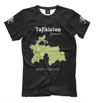 Мужская Футболка Таджикистан