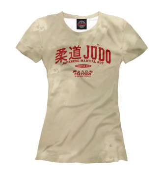Женская Футболка Judo