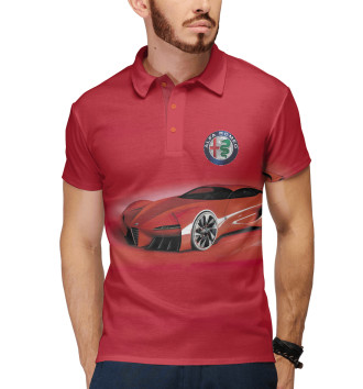 Мужское Рубашка поло Alfa Romeo