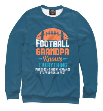 Свитшот для девочек American Football Grandpa