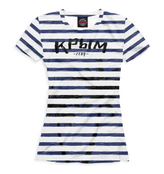 Женская Футболка Крым 1784