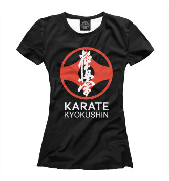 Женская Футболка Karate Kyokushin