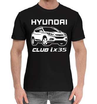 Мужская Хлопковая футболка HYUNDAI