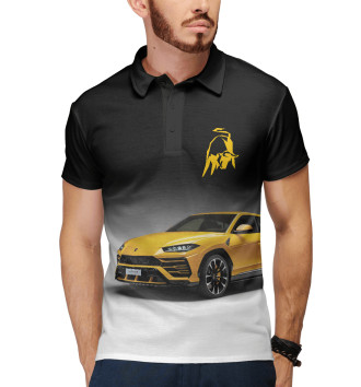 Мужское Рубашка поло Lamborghini URUS