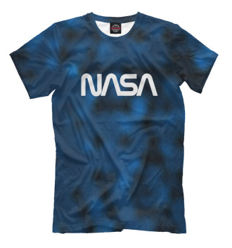 Мужская Футболка NASA +Space