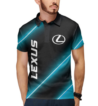Мужское Рубашка поло Lexus Неоновые Лампы